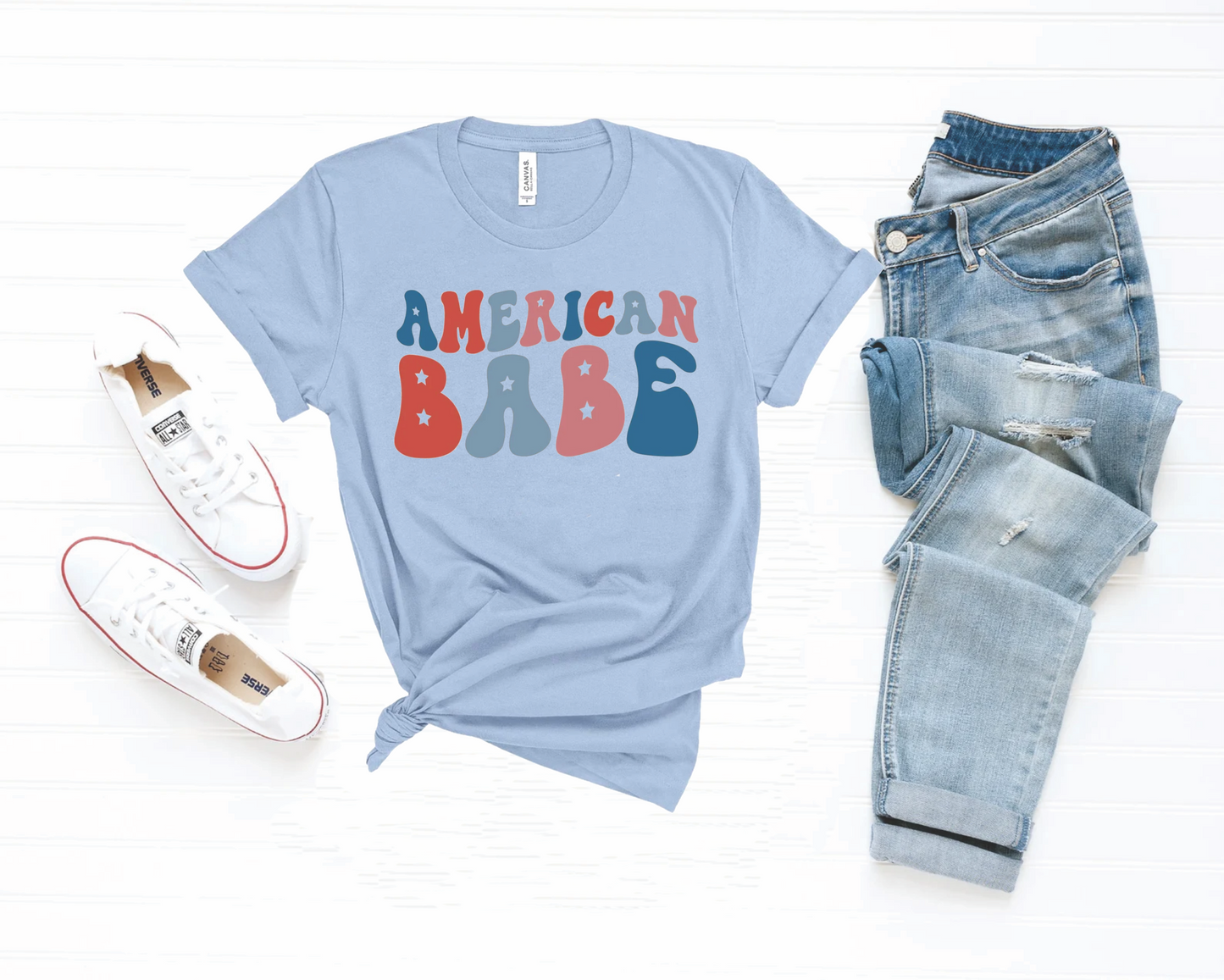 AMERICAN BABE - LIGHT BLUE
