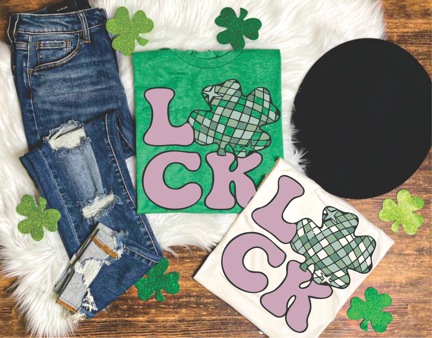 LUCK (DISCO BALL)- KELLY GREEN