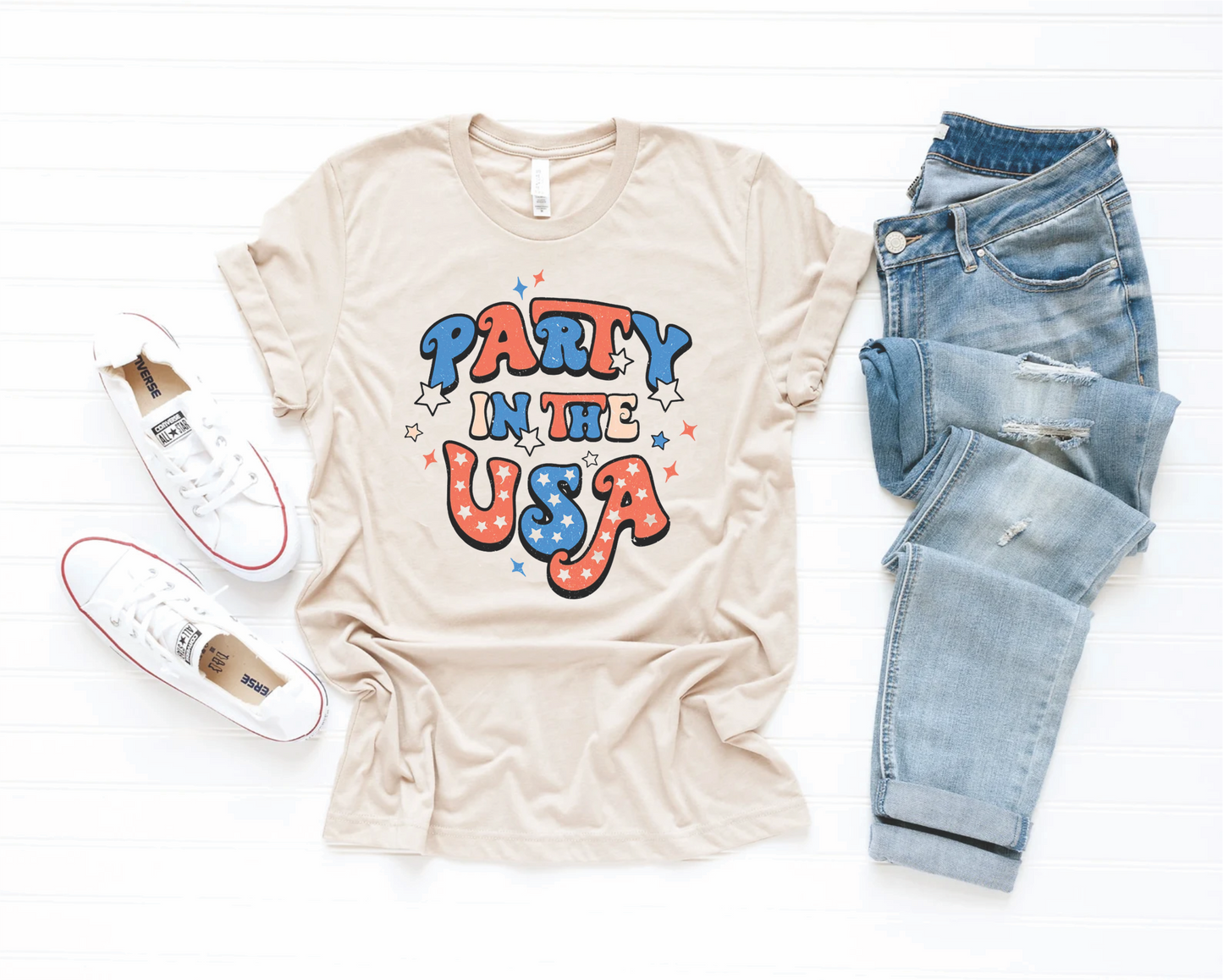 PARTY IN THE USA - TAN