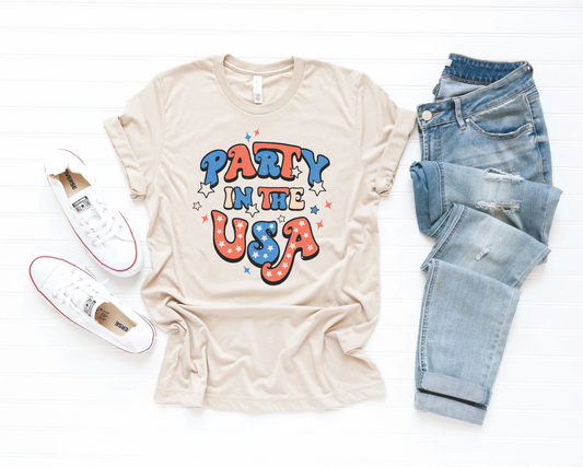 PARTY IN THE USA - TAN