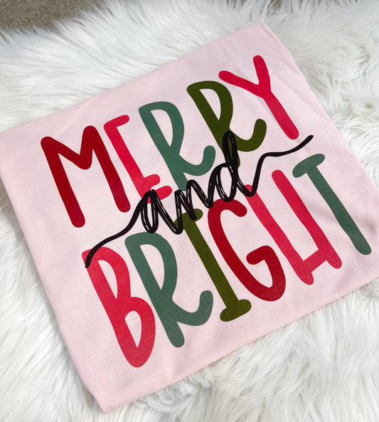 MERRY AND BRIGHT - PINK