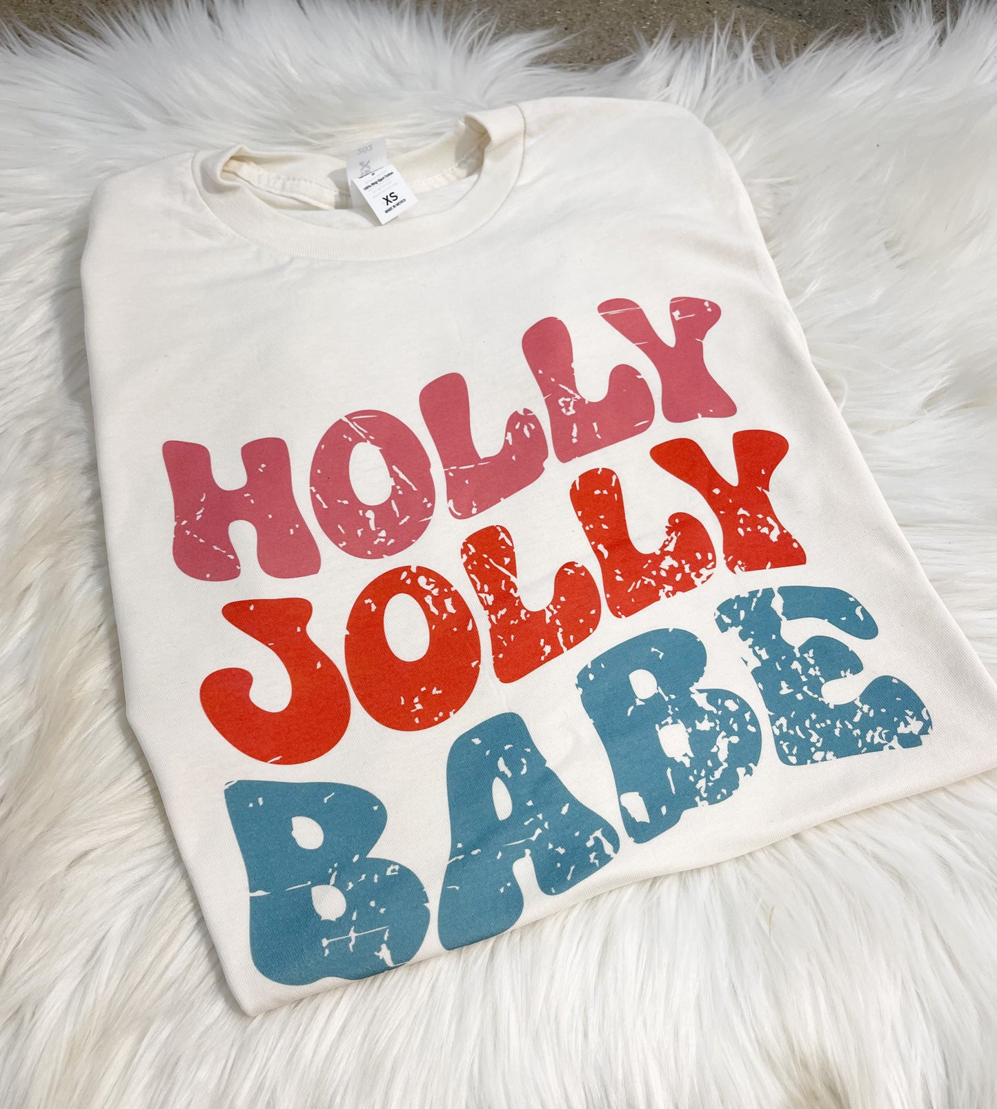 HOLLY JOLLY BABE- CREAM