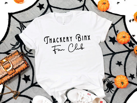THACKERY BINX FAN CLUB- WHITE