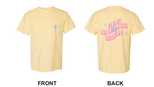 MAIN CHARACTER ENERGY -BUTTER COMFORT COLORS